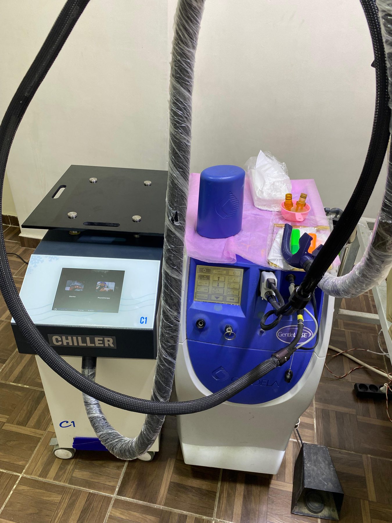 Chiller C1 in a treatment room